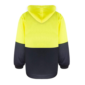 Sweat-shirt à capuche réfléchissant en coton pour homme, haute visibilité, respirant, coupe-vent - Product Image 3