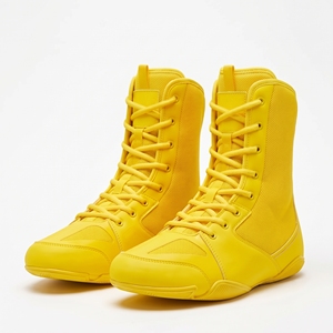 Dumela Adult Customizable Boxing <b>Boots</b> Leather <b>High</b> <b>Top</b> Training Shoes Eco-Friendly Breathable Comfortable Durable - Product Image 1