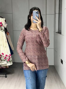 Elegant Cambric Cotton Floral Print <b>Kurti</b> <b>Top</b> Women's Ethnic Casual Wear Export Ready Collection - Product Image 5
