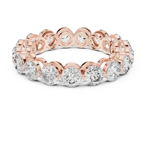 แหวนเพชรทรงกลมขนาดใหญ่ 4 กะรัต ฝังเต็มวง ทองคำแท้ 10K 14K 18K ดีไซน์โดดเด่นสำหรับทุกเพศ พร้อมใบรับรอง IGI ของขวัญเครื่องประดับชั้นดี - Product Image 6