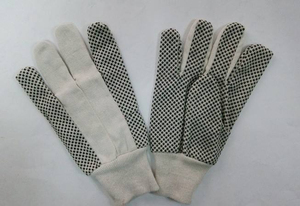 Manufacturer <b>PVC</b> Dotted Gloves Cotton Safety Gloves OEM Private Label Service <b>PVC</b> Dotted Gloves Cotton Protective Work Gloves - Product Image 5