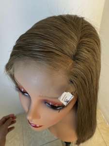 Perruque super vente extension de cheveux vietnamiens fermeture à lacet perruque prix de gros pas de perte beaucoup de couleurs prêt à expédier trame de génie - Product Image 6