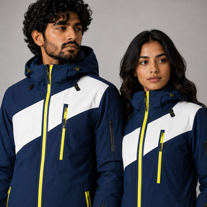 Traje de Esquí Ligero Unisex Personalizado, Chaqueta y Pantalones Impermeables y Resistentes al Viento, Fabricante y Proveedor de Ropa de Marca Privada - Product Image 1