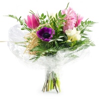 Rouleau de papier d'emballage cadeau en cellophane BOPP transparent PVC, étanche, alimentaire, haute rigidité, recyclable, pour bouquets et cadeaux