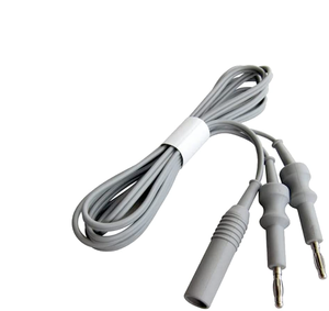 Forceps bipolaires droits en acier inoxydable, longueur de travail 100 mm (4), forme baïonnette, isolation de largeur baïonnette - Product Image 4