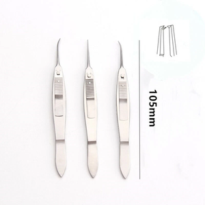 JAMSO INDUSTRIES Fixation Forceps with Lock Ophthalmic Instrument <b>Model</b> JI-3348 CE Certified Surgical <b>Kit</b> 1pc - Product Image 3