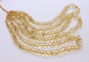Cuentas de Citrino Natural AAA Facetadas en Forma de Lágrima 4x6-7x9 MM, Cuentas de Citrino en Forma de Gota de 20 Pulgadas, Cuentas de Citrino Facetadas en Forma de Lágrima al por Mayor - Product Image 5