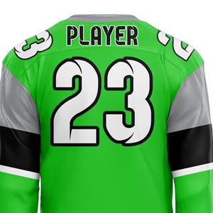 Maillot de hockey sur glace personnalisé, sublimation, t-shirt de sport d'équipe pour hommes, tissu respirant à séchage rapide, uniforme de club personnalisé, vente en gros - Product Image 2