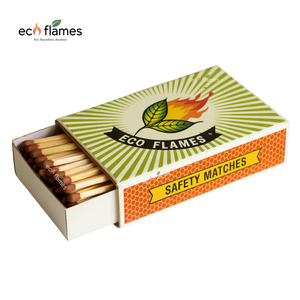 Caja de cerillas de seguridad de bolsillo de marca del comprador, PRODUCCIÓN DEL SUR DE LA India hecha de cartón duradero - Product Image 6