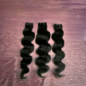 Vente en gros extensions de cheveux humains vierges indiens sans cuticules pas de cheveux gris vague naturelle lâche vague profonde boucles italiennes - Product Image 1