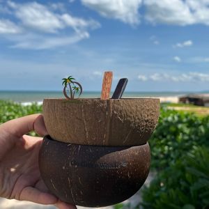 Handmade <b>Coconut</b> <b>Shell</b> Bowl Polished Vintage Design Eco-Friendly for Home Use <b>Coconut</b> Bowls/ <b>Coconut</b> <b>Shell</b> Plain Bowl - Product Image 3