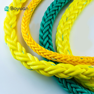 Corda Marina Super Spessa a 8 Fili <span class=keywords><strong>da</strong></span> 120mm, Mista Polipropilene e Poliestere, per <span class=keywords><strong>Ormeggio</strong></span> di Grandi Navi e Attracco - Product Image 1