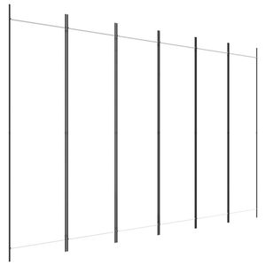 ฉากกั้นห้อง 6 แผง สีขาว ขนาด 118.1"x78.7" ผ้าม่านและฉากกั้น - Product Image 2