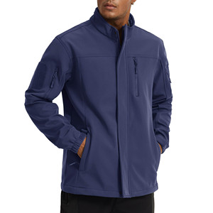 Veste Softshell Homme Imperméable Tactique d'Extérieur en Polaire Personnalisée avec Logo OEM, Chaude et de Haute Qualité pour le Camping et la Randonnée - Product Image 1