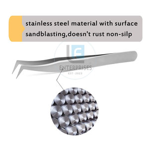 Pinces à cils de haute qualité faites à la main, prix de gros, pinces à cils pour extensions de cils - Product Image 4