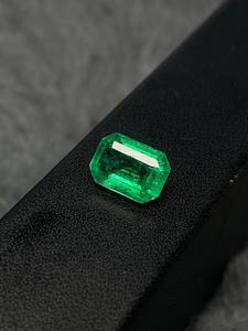 Esmeralda Natural de Zambia, Octágono, AAA, Verde Intenso, para Joyería - Product Image 2