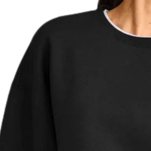 Sudadera de Mujer con Forro Polar, Manga Larga, Cuello Redondo, Cálida, Informal, Holgada, Suave, Ropa de Moda para Otoño e Invierno - Product Image 5