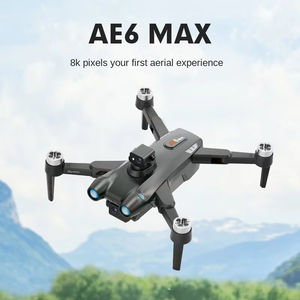 Dron AE6Max con Cámara Dual, Alcance de 3KM, 8K UHD, Evitación de Obstáculos Láser, Posicionamiento GPS, Quadcopter Plegable con Motor sin Escobillas - Product Image 1
