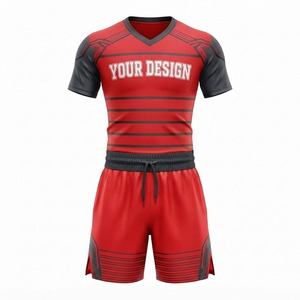 Ensemble d'entraînement de boxe pour hommes, sublimation, couleur personnalisée, t-shirt imprimé et short assorti pour les séances d'entraînement - Product Image 3