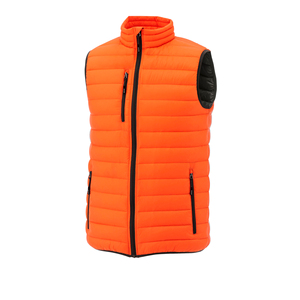 Chalecos de Plumón Ligeros para Hombre, 100% Nailon, con Cierre, Marca OMMIZ, Chaquetas de Invierno Personalizadas de Alta Calidad para Hombre, Venta al Por Mayor de Fábrica - Product Image 4