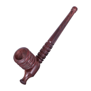 Pipe à tabac vintage de luxe faite à la main pour homme, en bois laqué FAIZA CRAFT FC-8066, écologique, forme personnalisée, finition givrée, vintage - Product Image 4