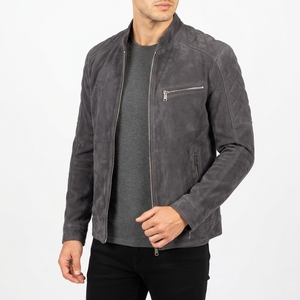 Veste Safari Homme Imperméable Décontractée pour l'Extérieur, Simple Boutonnage, Grande Taille, Style Cuir Tressé, Printemps Automne, Vente en Gros OEM - Product Image 5
