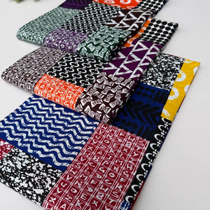 Tissu en coton 100% imprimé africain personnalisé pour la production de vêtements, marquage personnalisé, approvisionnement en gros, qualité OEM, exportation textile - Product Image 1