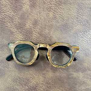 Gafas Redondas Ajustables Hechas a Mano con Cuerno de Búfalo, Estilo Artesanal Ecológico y Moderno, HASAN CRAFT HC-0001, Arte y Coleccionismo - Product Image 5