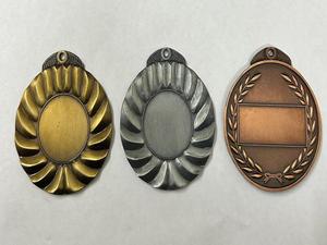 Medalla Personalizada en Blanco de Plata, Bronce o Chapado en Oro, Medalla de Premio de Aleación de Zinc OEM para Carreras, Ciclismo, Fútbol, Baloncesto - Product Image 2