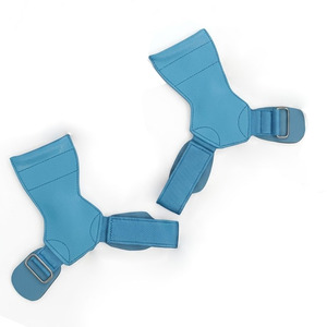 Poignées de fitness en cuir de haute qualité pour la force de préhension, protège-paume confortable pour la musculation et les exercices de gym - Product Image 4