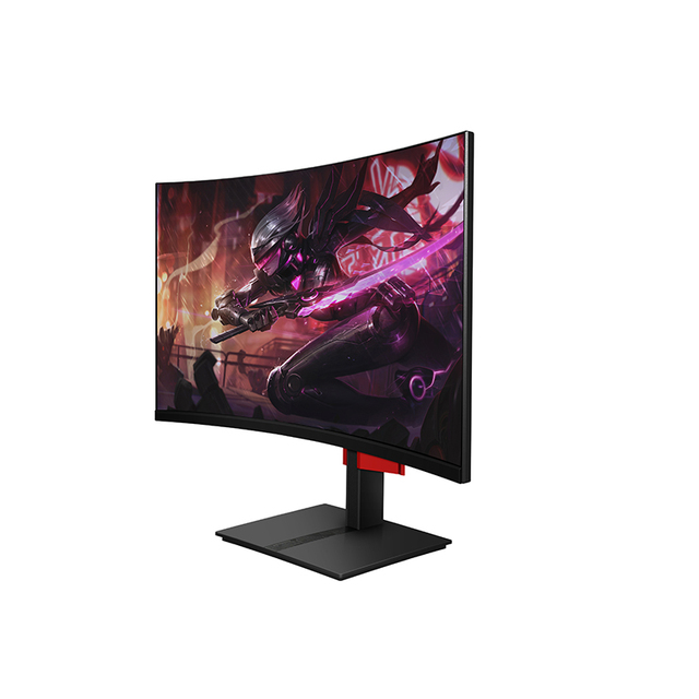 24 Inch Curved Frameless FHD 1080P 200MHz Refresh Rate Monitor for Desktop PC OEM Business Use Anti-Blue Light 82% Color Gamut