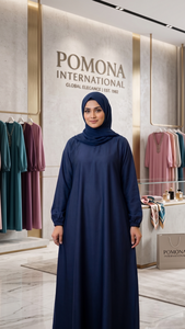 Bundle of 10 Multi Color <b>Abayas</b> | Wholesale <b>Plain</b> <b>Black</b> <b>Abayas</b> | Customization Accepted - Product Image 6