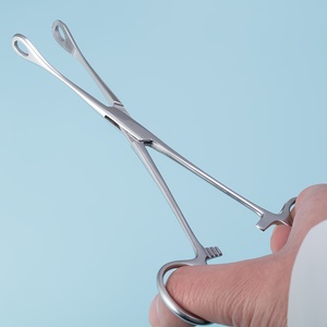 Pince à éponges chirurgicales Foerster de qualité supérieure, pince pour piercing corporel, pince à gaze, instrument médical approuvé ISO - Product Image 4