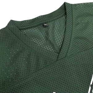 Maillot de football en mesh de qualité supérieure, tissu en mesh haut de gamme, nom et numéro personnalisés, uniforme d'équipe - Product Image 3