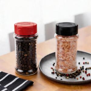 100ml 4oz <strong>Plastic</strong> <strong>Bottle</strong> Spice Herbs Powders Seasoning Shaker Jar - Product Image 2