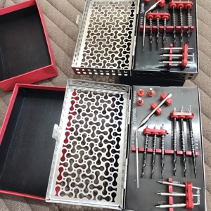 Kit de Implantes Quirúrgicos Zigomáticos Dentales BBI-368 de Bone Bridge Instruments, Manual, Acero Inoxidable Reutilizable, Certificado CE Clase I, Negro - Product Image 6