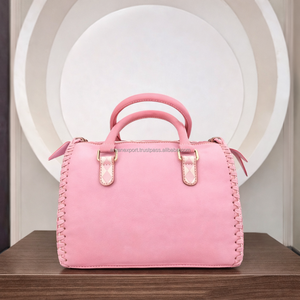 Bolso Tote de Cuero Tallado a Mano 2026, Estilo Bohemio Gitano, Nuevo, con Patrón a Cuadros, Estilo Occidental, Color Turquesa, Multiusos - Product Image 3