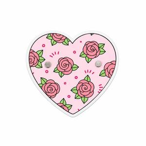 Placa Acrílica para Pestañas con Diseño de Rosas Rosadas, Estética y Linda, para Extensión de Pestañas, con Logotipo Personalizado, Instrumento de Belleza OEM - Product Image 1