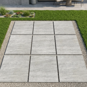 High Quality Modern Light Gray 20mm Full Body Porcelain Paver 600x600mm 600x900mm 300x600mm R11 Outdoor <b>Tiles</b> for Hall - Product Image 5