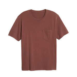 Meilleur prix de gros, t-shirts pour hommes 100% coton, poids moyen, manches courtes, design classique surdimensionné, séchage rapide, t-shirts pour hommes - Product Image 3