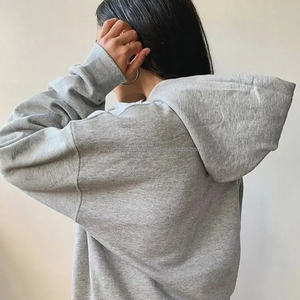 Sudadera con capucha de gran tamaño para mujer de alta calidad a medida, sudadera de manga larga con lavado ácido Tie Dye, ropa de invierno, nuevo estilo frontal - Product Image 2