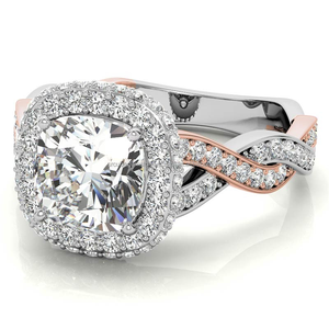 Anillo personalizable fino para mujer Infinity Band y Moissanite Diamond con piedra de girasol brillante para bodas y compromisos - Product Image 4