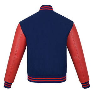 Chaqueta de Béisbol Varsity Personalizable para Hombre, Invierno, Cuello Mao, Logotipo Frontal, Forro de Lana, con Capucha, Ecológica, Estilo Urbano - Product Image 3