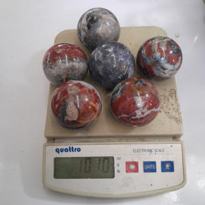 Esfera de piedra natural de 50 mm al por mayor, piedras preciosas artesanales de cristal curativo talladas de alta calidad - Product Image 4