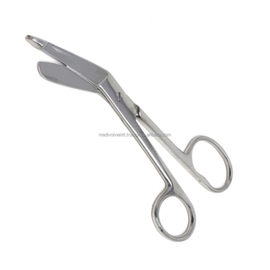 Premium One <b>Large</b> <b>Ring</b> Lister Bandage Scissors 4.5" Stainless Steel Medical Grade Durable Surgical Instruments-A+ Quality - Product Image 3