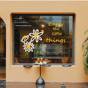 Custom Transparent <b>Window</b> <b>Decal</b> Printing - Clear Glass Sticker - UV Printed <b>Window</b> Decoration - Product Image 1