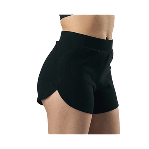 Pantalones Cortos Casuales Negros de Cintura Alta con Logotipo Frontal, Bolsillos, Secado Rápido, Cintura Elástica, Color Sólido para Hombre - Product Image 3