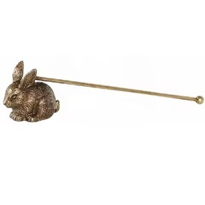 Decorative Metal <b>Candle</b> Snuffer <b>Candle</b> Extinguisher Tool Long Handle <b>Wick</b> Dipper Home Styling Tool - Product Image 2