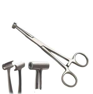 Pinces hémostatiques ergonomiques Pratt-Smith pour instruments chirurgicaux dentaires, en métal/acier, pour la préhension des tissus hémorroïdaires - Product Image 2