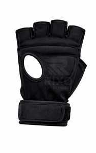 Gants de musculation personnalisés avec logo, légers, respirants, coupe-vent, paume antidérapante, fermeture à boucle et sangle de poignet réglable - Product Image 4